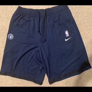 Nike Minnesota Timberwolves Team Issue Prac Shorts